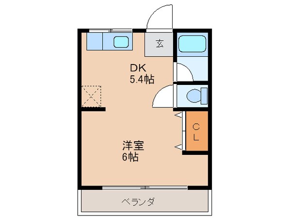 川崎ビルの物件間取画像